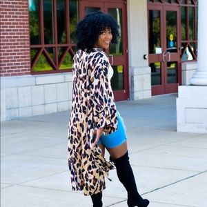 Leopard Kimono